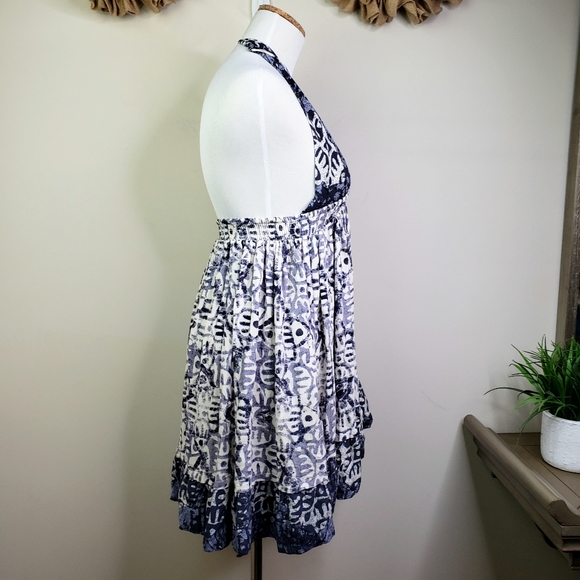 FREE PEOPLE NWOT Beach Day Swing Dress Blue XS - Picture 9 of 12